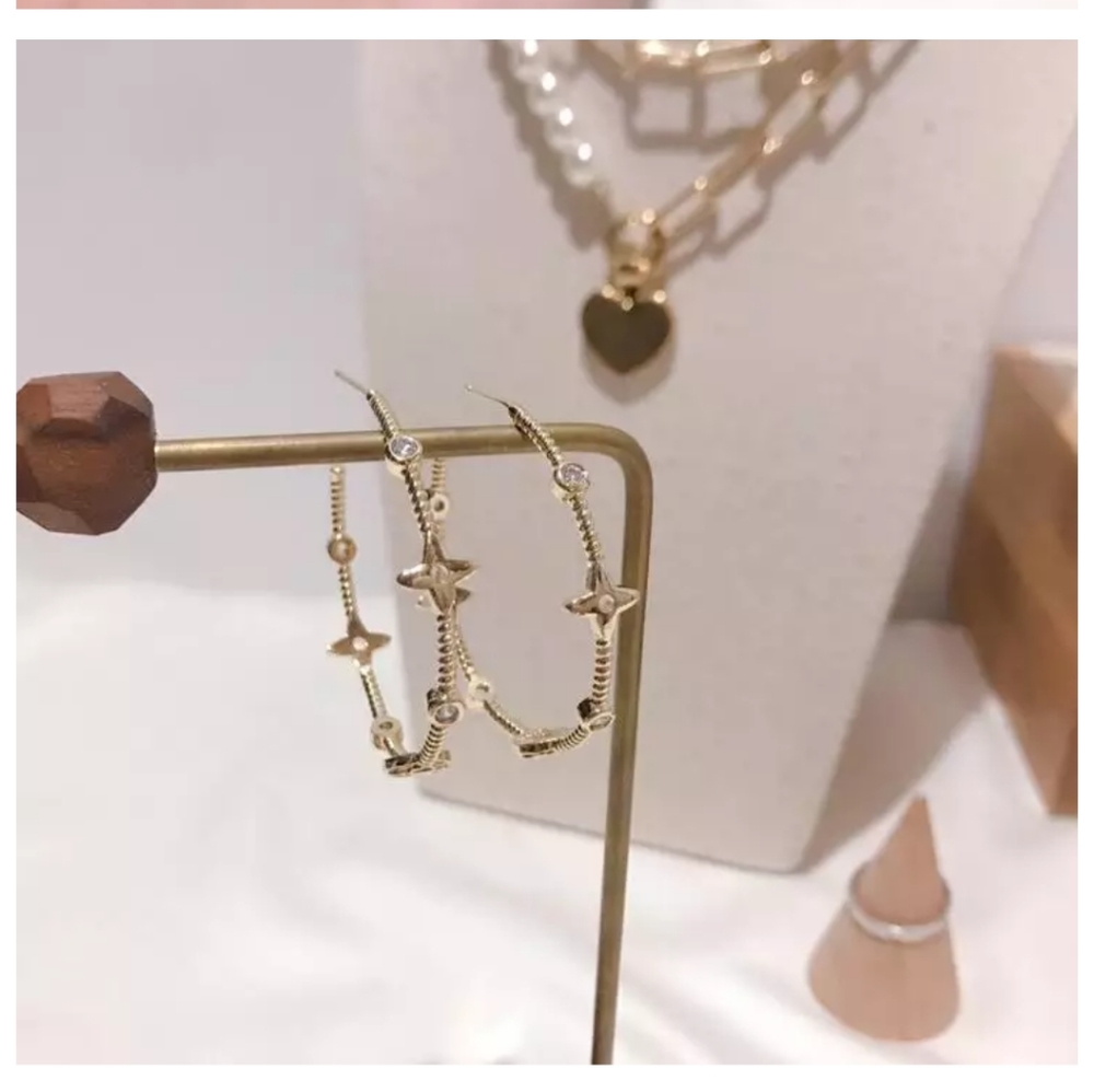 Gold hoops
